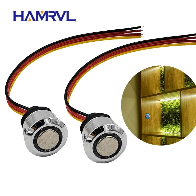 1/2 stücke Led Dimmer 12v Touch Schalter Für LED Streifen Licht Stufenlos Dimmbare Helligkeit Controller DC 5V -24V Licht Dimmer Steuerung