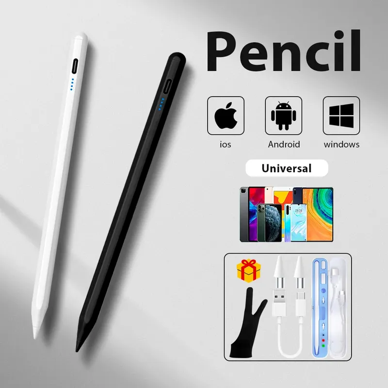 Universal Stylus Für Android Ios Windows Ipad Bleistift Mit Magnetische Adsorption Tablet Zubehör Für Huawei Xiaomi Samsung Bleistift