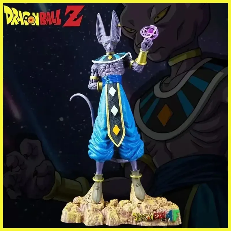 30 cm Dragon Ball Z Figuren Super Gott der Zerstörung Beerus Action-figuren Sammlung Dekoration Modell Statue Spielzeug Geburtstag Geschenk