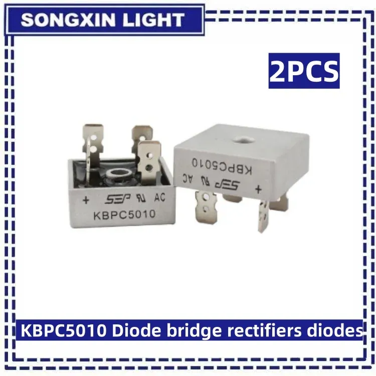 2 Teile/los KBPC5010 Diode brücke gleichrichter dioden 50A 1000V KBPC 5010 power gleichrichter diode elektronische komponenten