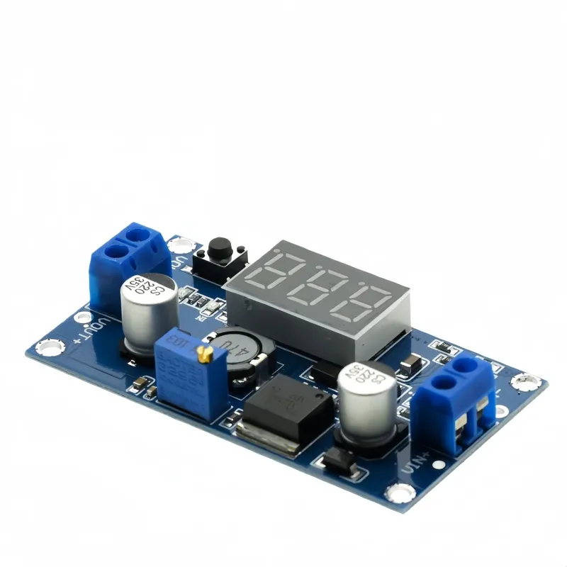 LM2596 DC DC Step Down Converter Spannungsregler LED-Anzeige Voltmeter 4,0 ~ 40 bis 1,3-37 V Buck-Adapter Einstellbare Stromversorgung