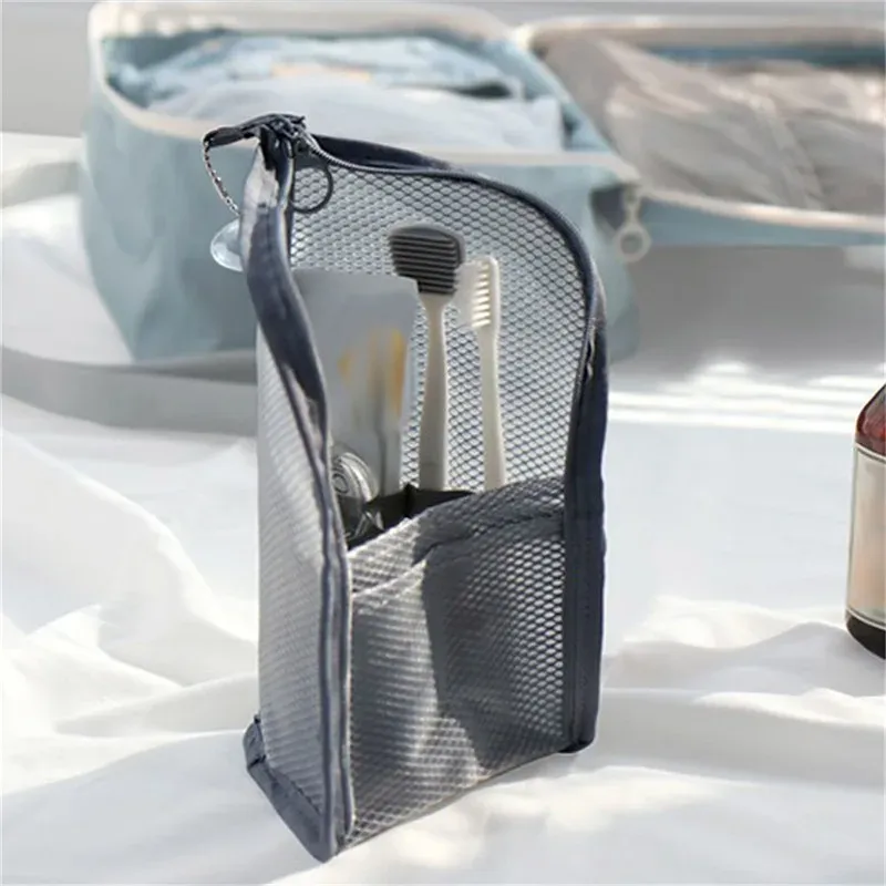 Frauen EVA mesh Kosmetik Tasche Reise Lagerung Make-Up Tasche Organizer Weibliche Make-Up Tasche Tragbare Kleine Große Kulturbeutel Schönheit Fall
