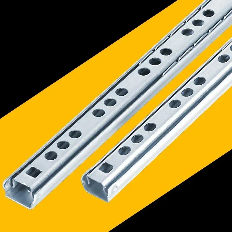 2 Stück 20,3 cm - 50,8 cm Kugellager-Schubladenführungen, Möbelgleiter, Stahl-Kugellagerführungen, Tastatur, Schrank, Schublade, Läufer