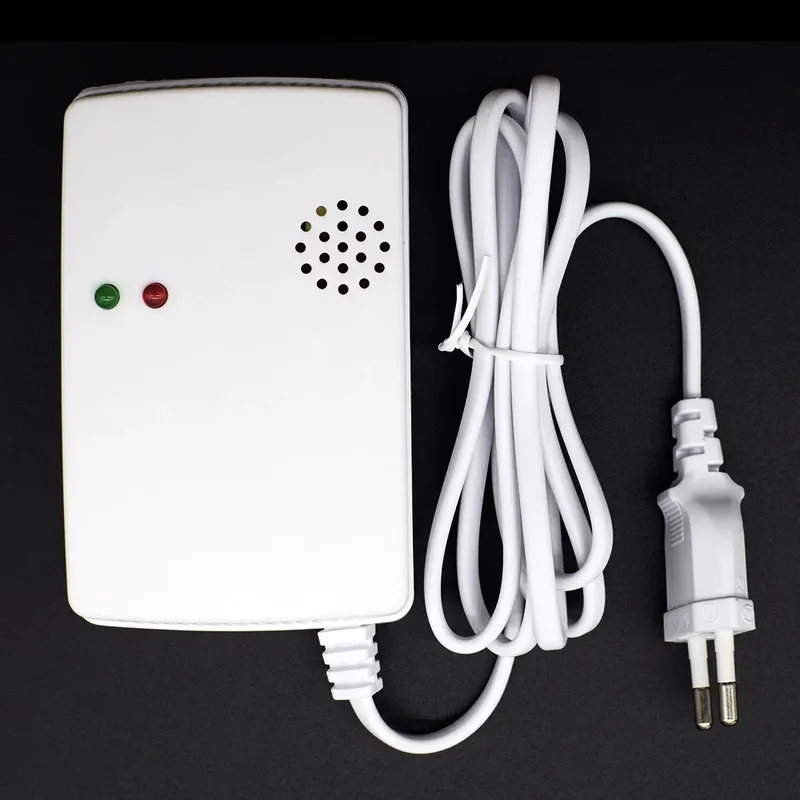 Tragbarer, an der Wand montierter, unabhängiger Gasdetektor, Alarm, Gasleckdetektor, Tester, Propan, Methan, sicher, Erdgas-Alarmsensor