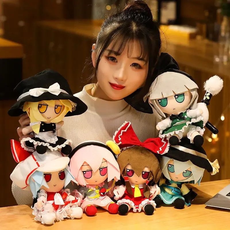 20 cm Touhou Projekt Hakurei Reimu Kirisame Cirno Fumo Flandre Scarlet Anime Peripherie Plüschtiere Japanische Tochtertagsgeschenke