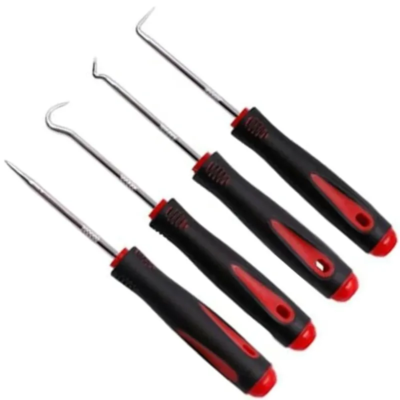 4 stücke 160mm Auto Auto Öl Dichtung Schraubendreher Set Schlauch Entfernung Haken Set O-Ring Dichtung Dichtung Puller entferner Pick Haken Reparatur Werkzeuge