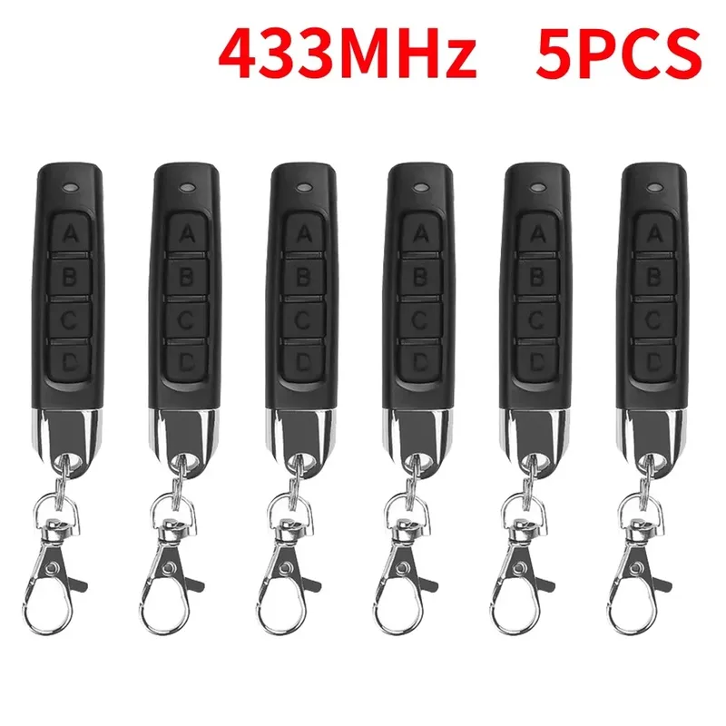 1-50PCS 433MHz Auto Kopie Fernbedienung Elektrische Garage Türöffner Fernbedienung Duplizierer Klon Klonen Code sender
