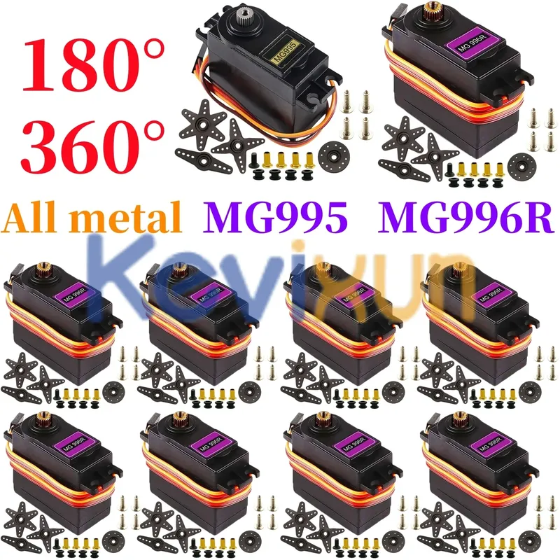 2/5/10PCS 13KG 15KG Servos Digital MG995 MG996R Servo Alle Metall Getriebe für JR Auto RC Modell Hubschrauber Boot Arduino UNO DIY