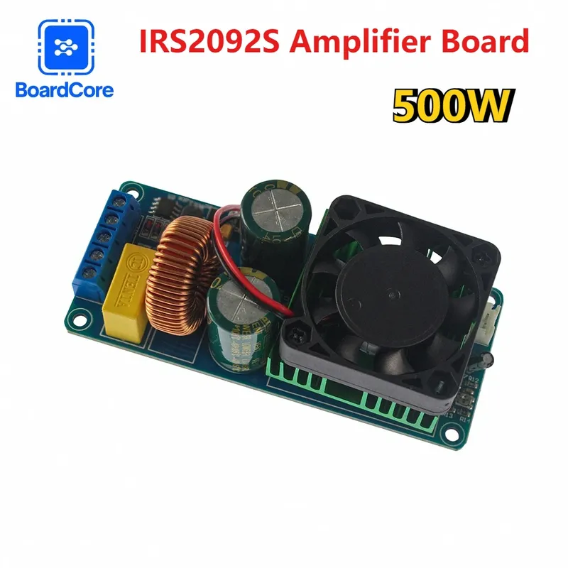 IRS2092S Verstärkerplatine HiFi 500W Mono Digital Power Amplifier Board Klasse D Audio Amp Board