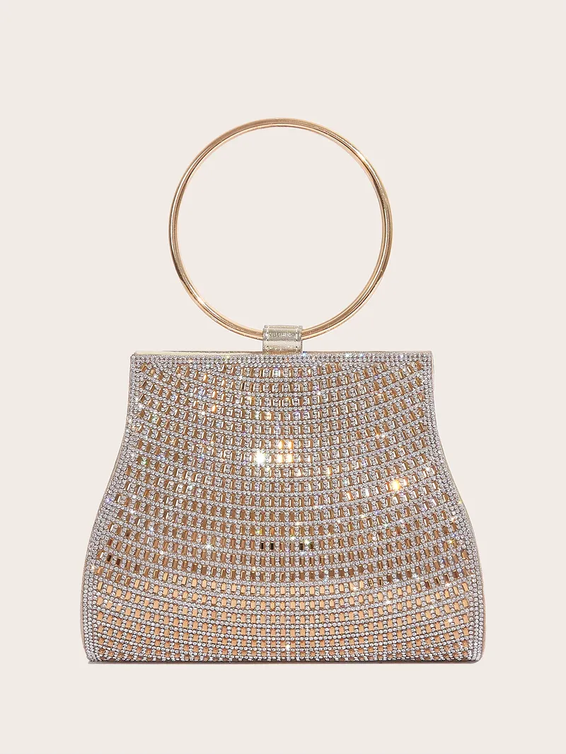 Damen Diamant Handtaschen Strass Abendtaschen Brautsteine Clutch Geldbörse Dame Clutches Taschen Party Hochzeit Abendtasche Weiblich