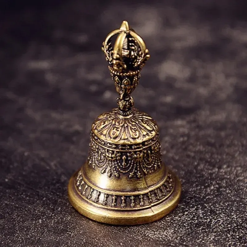 Weihnachten Bronze Glocke Kreative Geschenk Hause Dekoration Zubehör Messing Handwerk Druckguss Drop Bell Schlüssel Auto Taste Wind Glocke