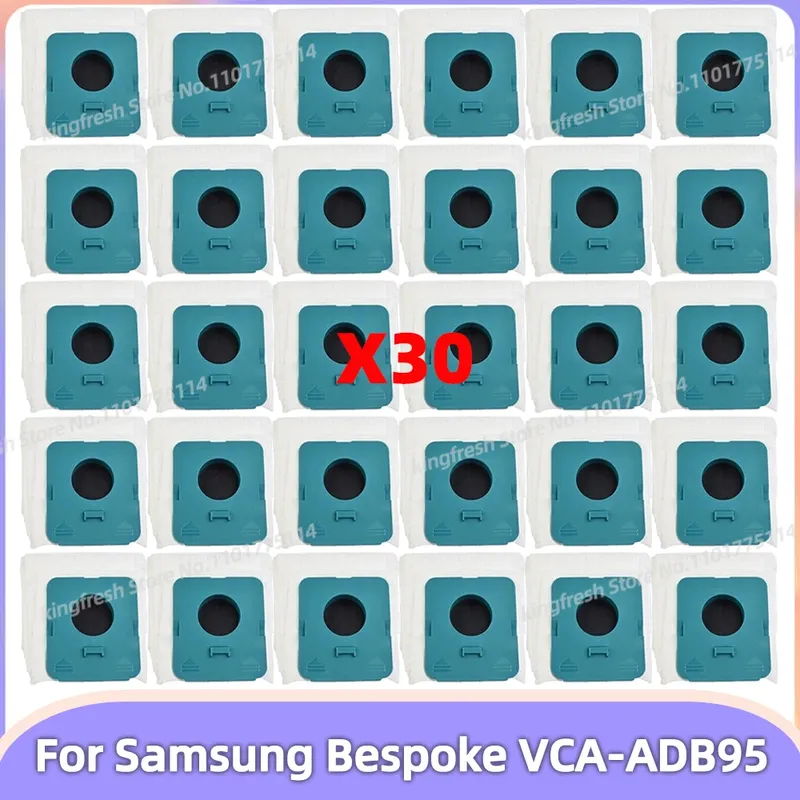 Staubbeutel passend für Samsung Bespoke VCA-ADB95 VS20A95923W VCA-ADB95A DJ67-00906A Staubsaugerteile Ersatz-Zubehör
