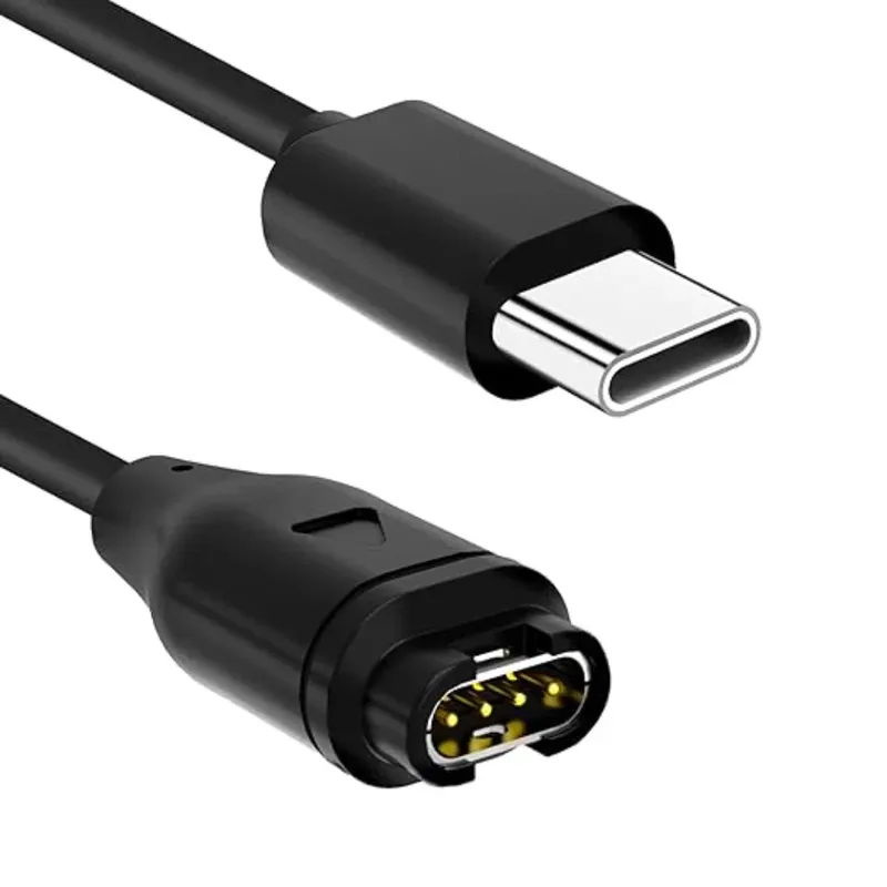 Für Garmin Fenix 5 5S 5X Plus 6 6S 6X Pro 7 7S 7X Ladegeräte USB-C Ladegerät Smart Uhr Ladekabel Ersatz Ladegerät 3,3 ft