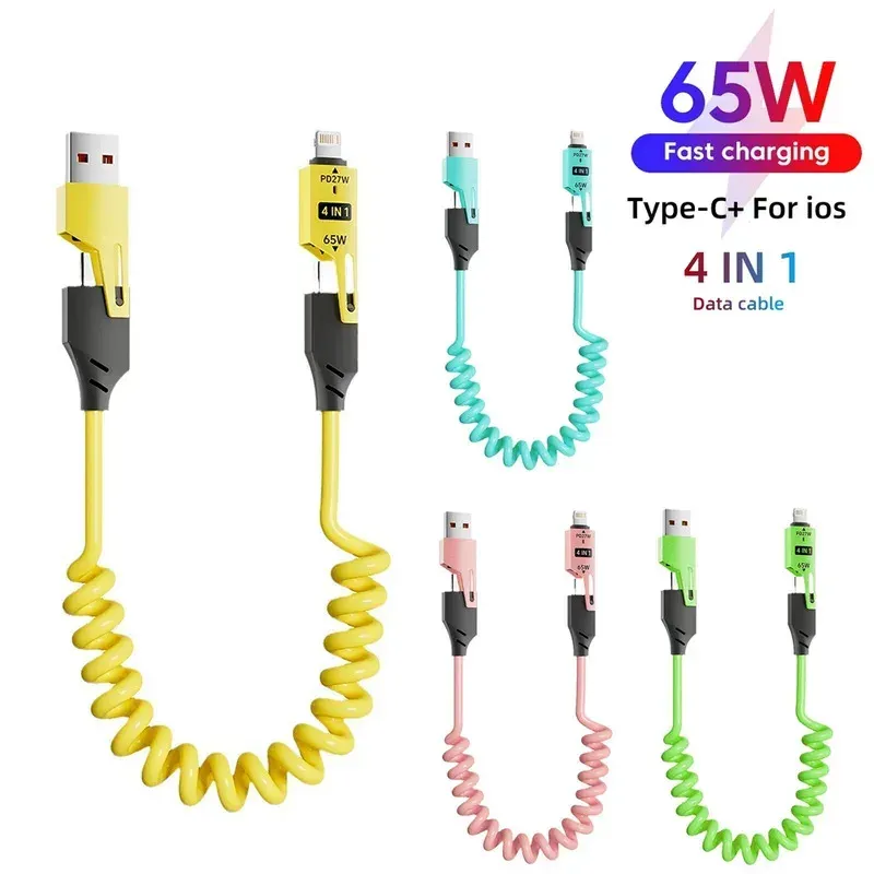 NNBILI 65 W Zinklegierung USB-C 4IN1 Schnellladung