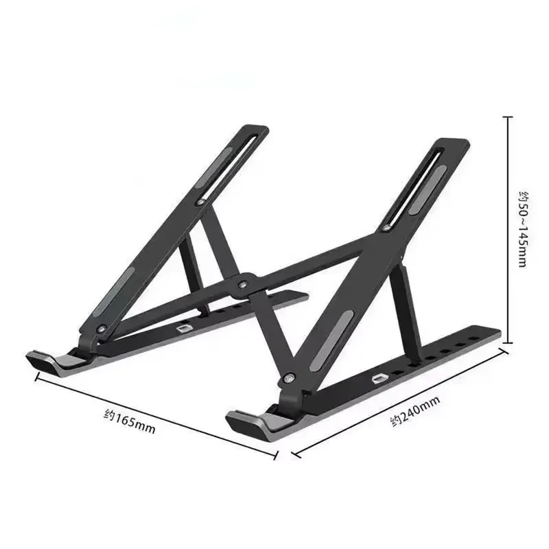 ABS Faltbare Laptop Stand Kühlung Notebook Halterung Einstellbare Laptop Unterstützung Basis Halter Laptop Tablet Zubehör Steht