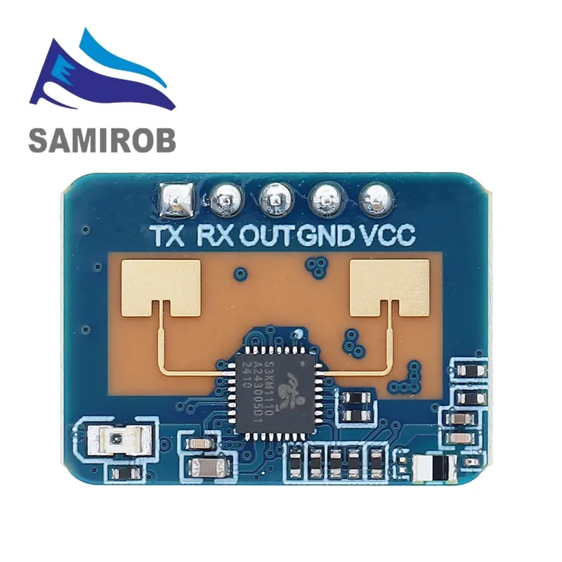LD2410C 24 GHz Menschliche Anwesenheit Sensor FMCW Welle Radar Induktion Modul Körper Herzschlag Erkennung Sensoren Hohe Genauigkeit