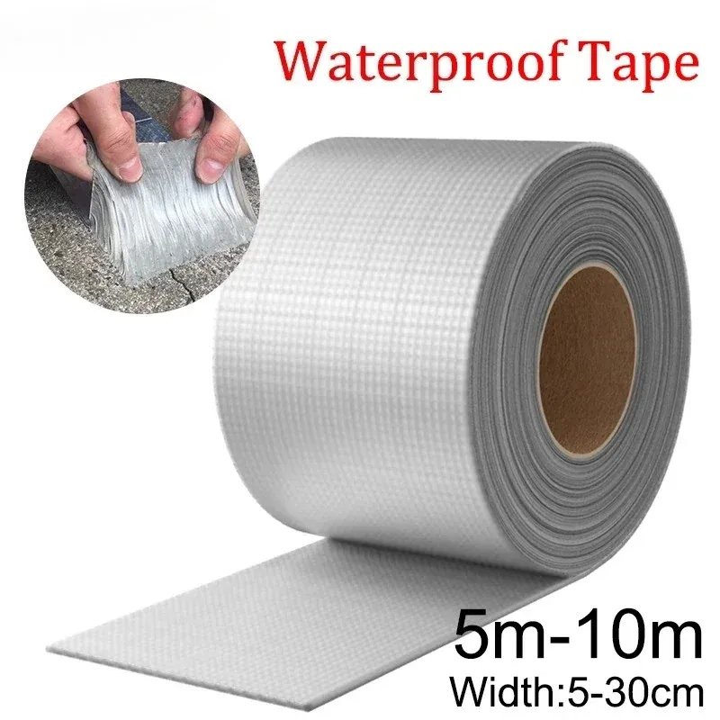 Wasserdichtes Klebeband, hohe Temperaturbeständigkeit, Aluminiumfolie, verdicktes Butylband, Wand, Pool, Dach, Riss, Kanal, Reparatur, versiegeltes Selbstband