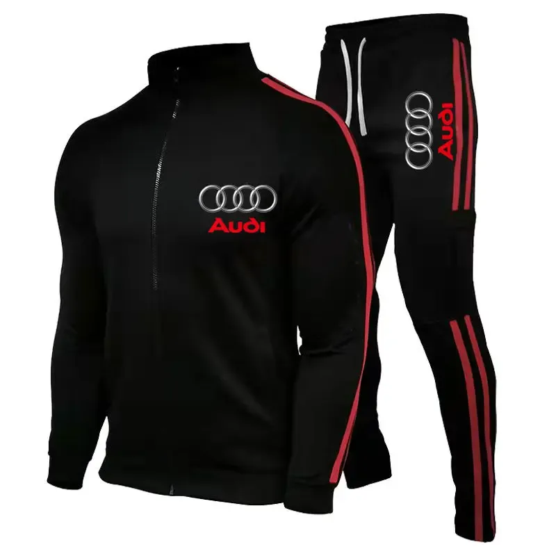 Neue Fahrradbekleidung für Paare, Sport- und Freizeit-Hoodies, geeignet für Herren-Rennanzug mit DAudi-Aufdruck, Sportanzug