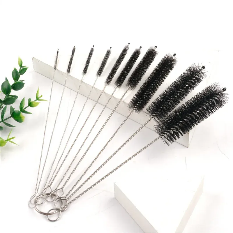 10PCS Küche Alle für Komfort Stroh Reinigung Pinsel Bottlebrush Sauber Baby Flaschen Reinigung Pinsel Magie Schwamm Reinigung Hause