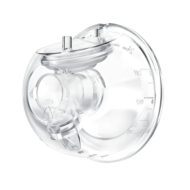 Milchsammlerbecher-Set, kompatibel mit S12 Pro/S9 Pro Milchpumpe, Ersatz-Pumpenteile, Milchpumpenzubehör
