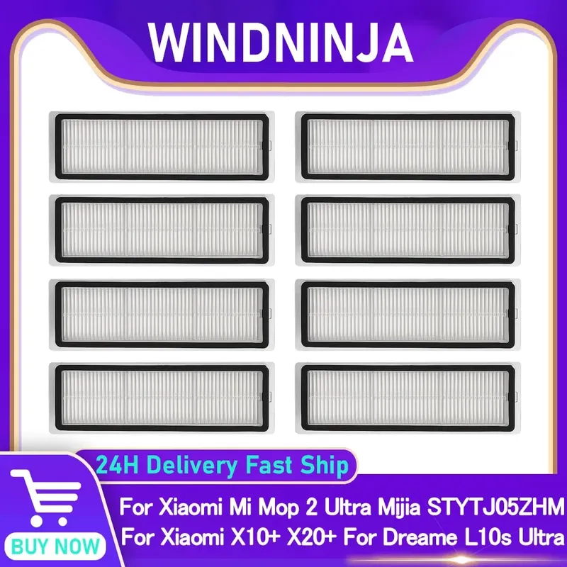 Hape Filter Für Xiaomi Mi Mop 2 Ultra Mijia STYTJ05ZHM Für Dreame L10S Ultra Für Xiaomi X20 + X10 + X20 Plus X10 Plus Filter Core