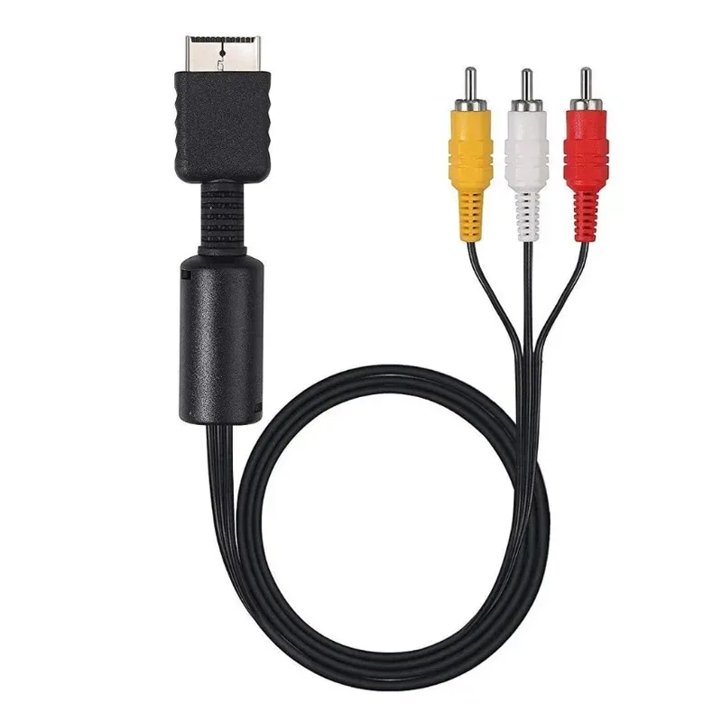 AV-Kabel für PS3 PS2 PS1 PlayStation Console Audio Video Extend Cord Game Player zu LCD-Monitor TV RCA Wire Converter Adapter
