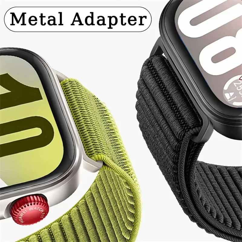 Offizielles Nylon-Schlaufenarmband für Huawei Watch Fit 4, 3, geflochtenes, bequemes, atmungsaktives Band für Huawei Watch Fit 4/4 Pro-Zubehör