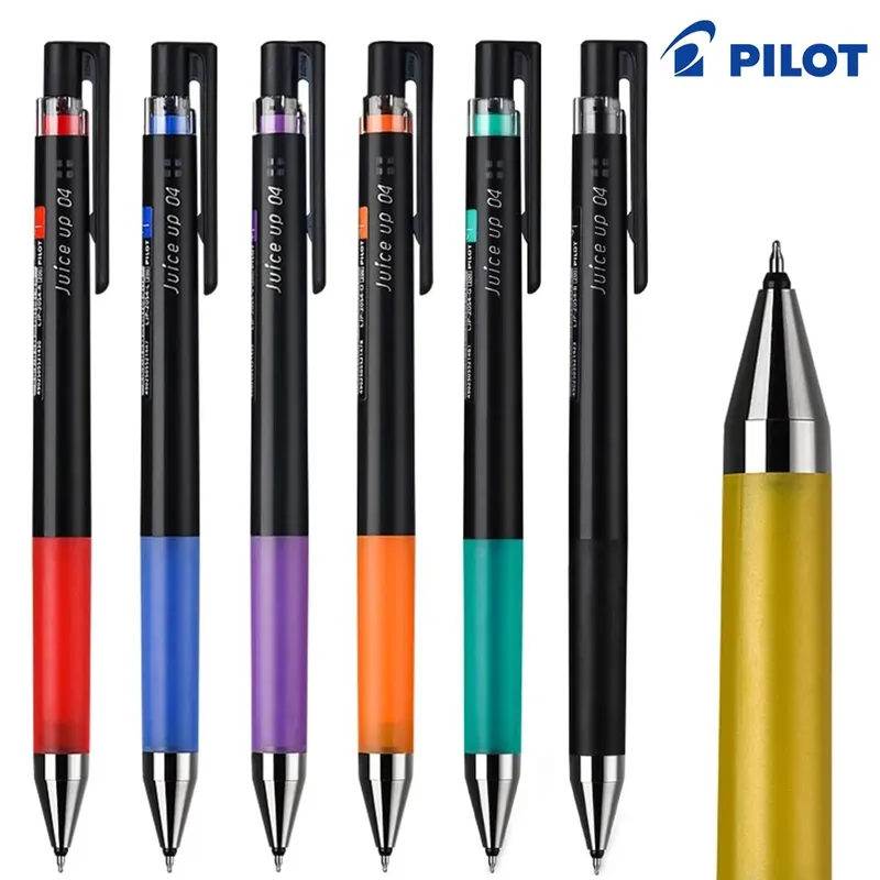 1 stücke Pilot Gel Stift Saft Bis 0,4mm Neue ST Nib Schwarz Stift Schnell trocknend Glatte DIY Hand Konto LJP-20S4 Schule Liefert Stationäre