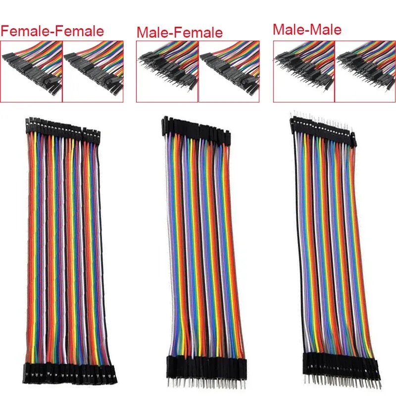 20Pin 10cm 20cm Dupont Line Stecker auf Stecker + Stecker auf Buchse und Buchse auf Buchse Jumper Wire Dupont Kabel für Arduino DIY Kit