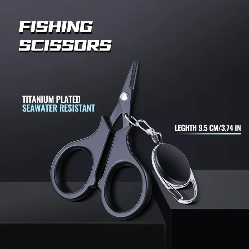 Edelstahl Angeln Schere Zange Cut PE Braid Linie Cutter Plies Karpfen Angeln Zubehör Werkzeuge