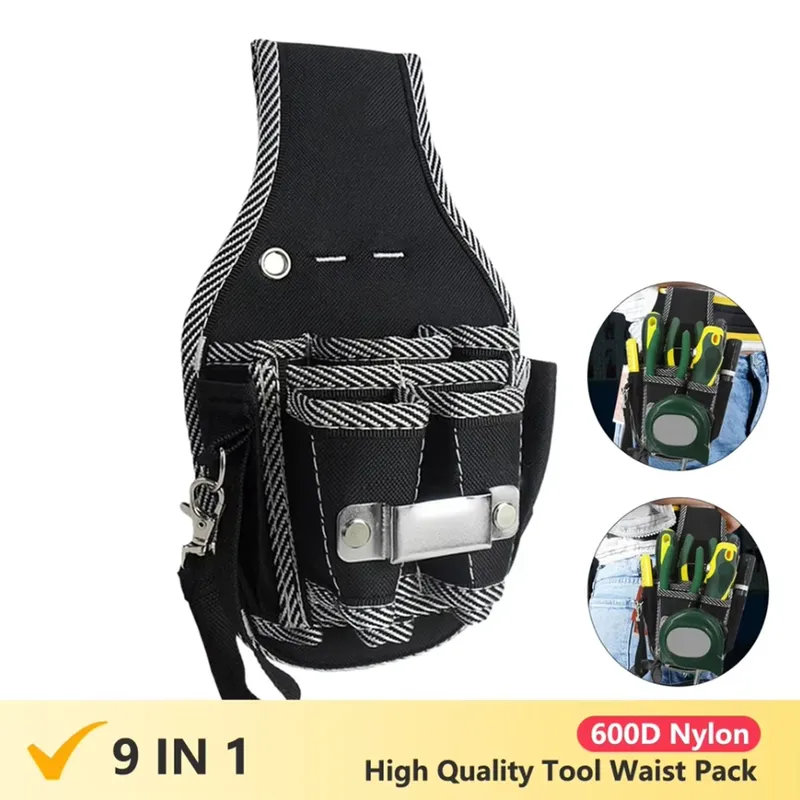 Werkzeughalter Einsatzscheide Reparatur Hüfttasche Elektriker Einfache Tasche Taille Hängende Werkzeugtasche Tragbarer Bohrerhalter Holst Pouch