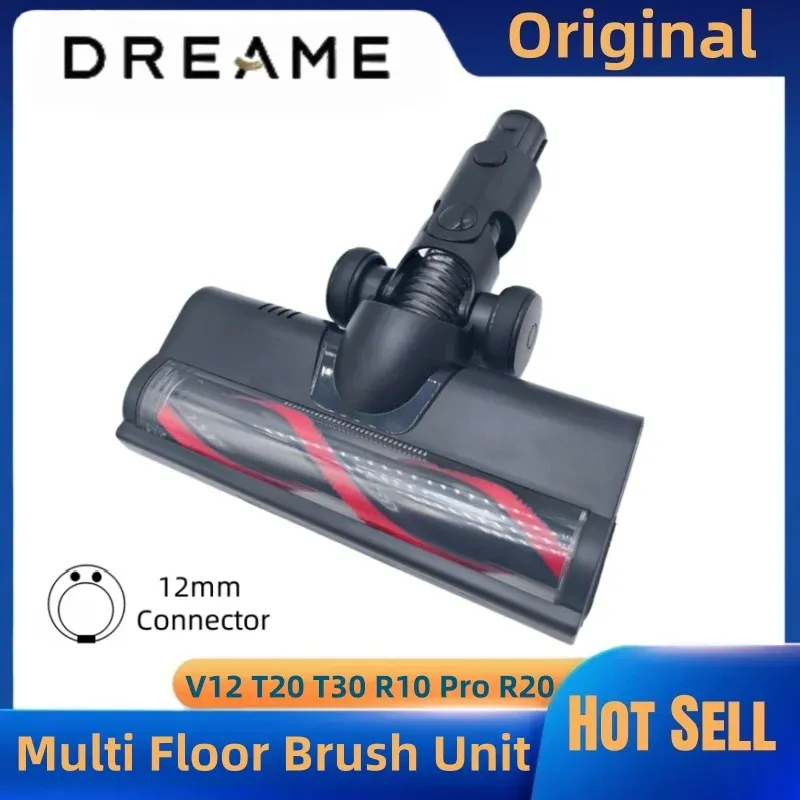 Original Dreame HVB5 Multi-Floor-Bürste – Samt-Teppichbürstenkopf für V12, T20, T30, R10 Pro, R20 und Handstaubsauger