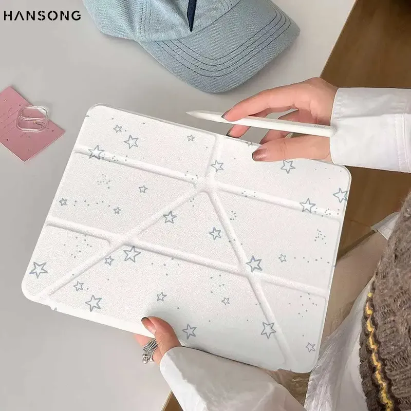 2025 Neue Tablet-Hülle für iPad Pro 11 12,9 13 M2 M4 M3 Hülle 9,7 10,2 5. 6th 7/8/9 10. 11th Mini 6 7 Hülle Air 3 4 5 6 Cover