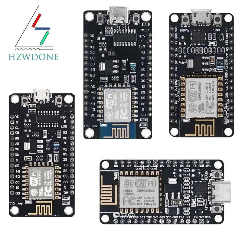 Drahtloses Modul CH340 CP2102 NodeMcu V3 V2 Lua WIFI Internet der Dinge Entwicklungsboard basierend auf ESP8266 ESP-12E