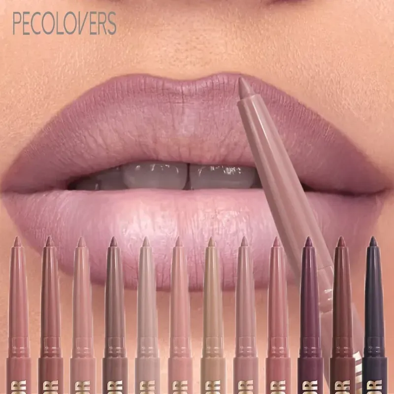 1PC Matte Lip Liner Pen – langlebig, wasserfest, leicht zu gleiten, feuchtigkeitsspendend, geeignet für alle Hauttypen, Lippen-Make-up