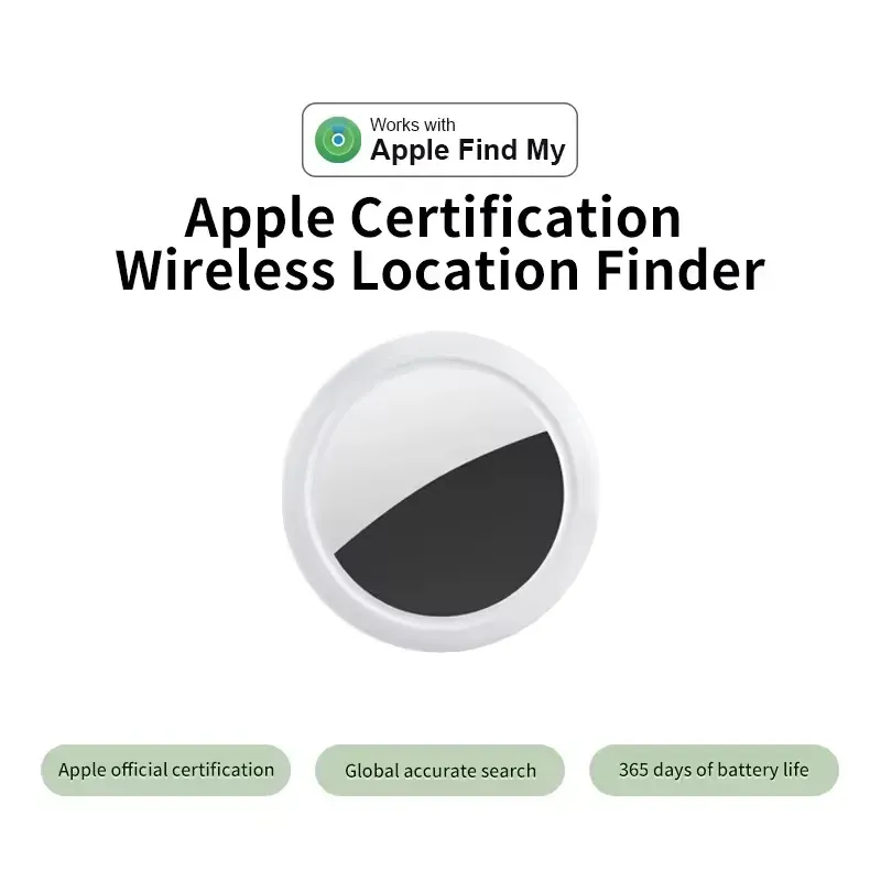 Airtag Bluetooth GPS-Tracker IPX5 Wasserdichter Sport-Tracking-Positionierer Anti-Diebstahl-Locator-Gerät für iPhone FINDEN SIE MEIN