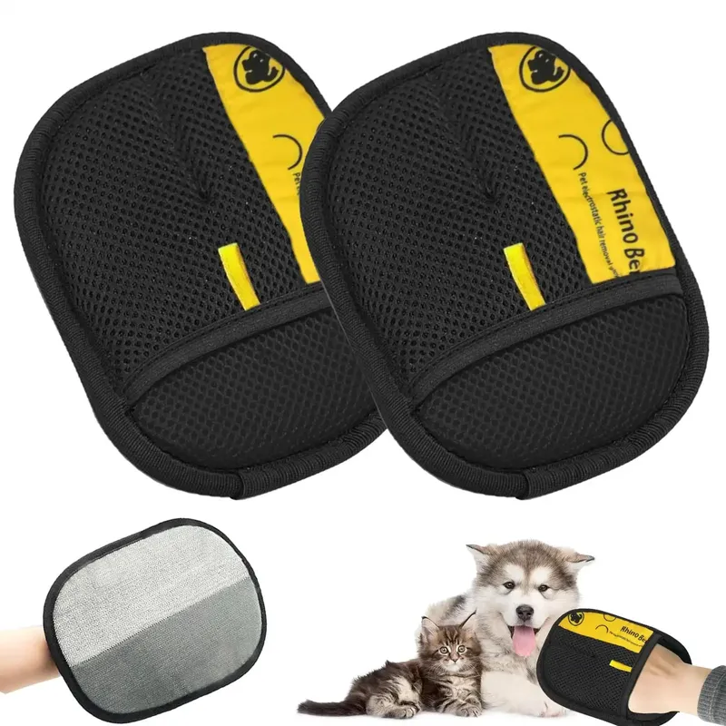 Pet Elektrostatische Haar Entfernung Handschuhe Hund Katze Haar Entfernung Pinsel Handschuhe Haar Klebe Handschuhe Teppich Kleidung Haar Reinigung Pinsel