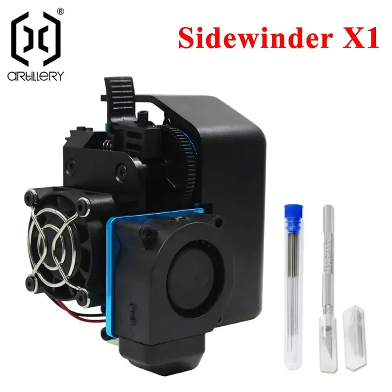 Der 3D-Drucker-Extruder ist leise und einfach zu installieren. Geeignet für ArtillerySidewinder X1 und Genius und Horn
