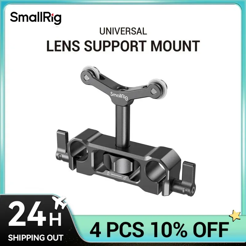 SmallRig Universal 15mm LWS Stange Montieren Objektiv Unterstützung Für 73-108mm Dslr Kamera Objektiv Halterung Unterstützung Mit 15mm Rod Clamp -2727