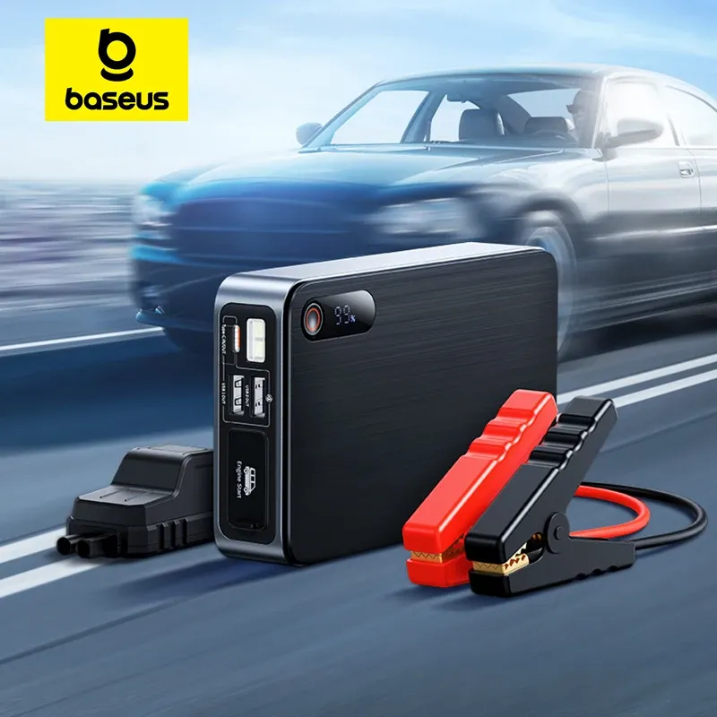 Baseus 1200a Auto Starthilfe Power Bank 12000mah tragbare Batteries tation für 2,5 l/6l Auto Notfall Booster Start gerät