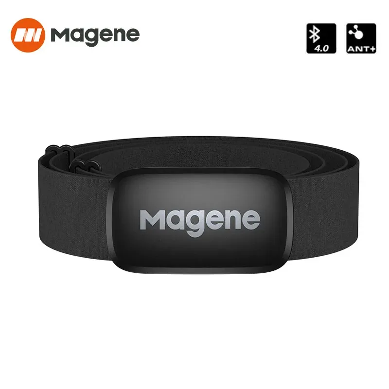 Magene Mover H64 Herzfrequenzsensor Dual Mode ANT Bluetooth mit Brustgurt Fahrradcomputer Fahrrad für Wahoo Garmin Sportmonitor