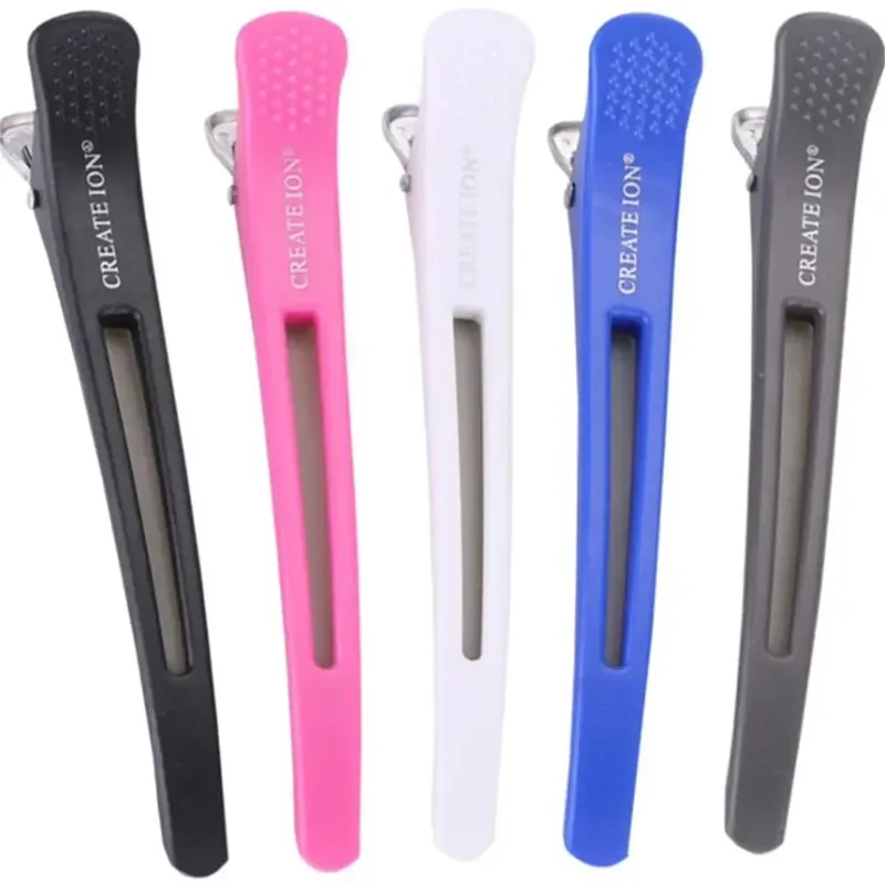 5/6Pcs Alligator Haar Clips Friseur Klemmen Krallen Abschnitt Clip Barber Krokodil Haarnadel Salon Styling Werkzeuge Haar Zubehör