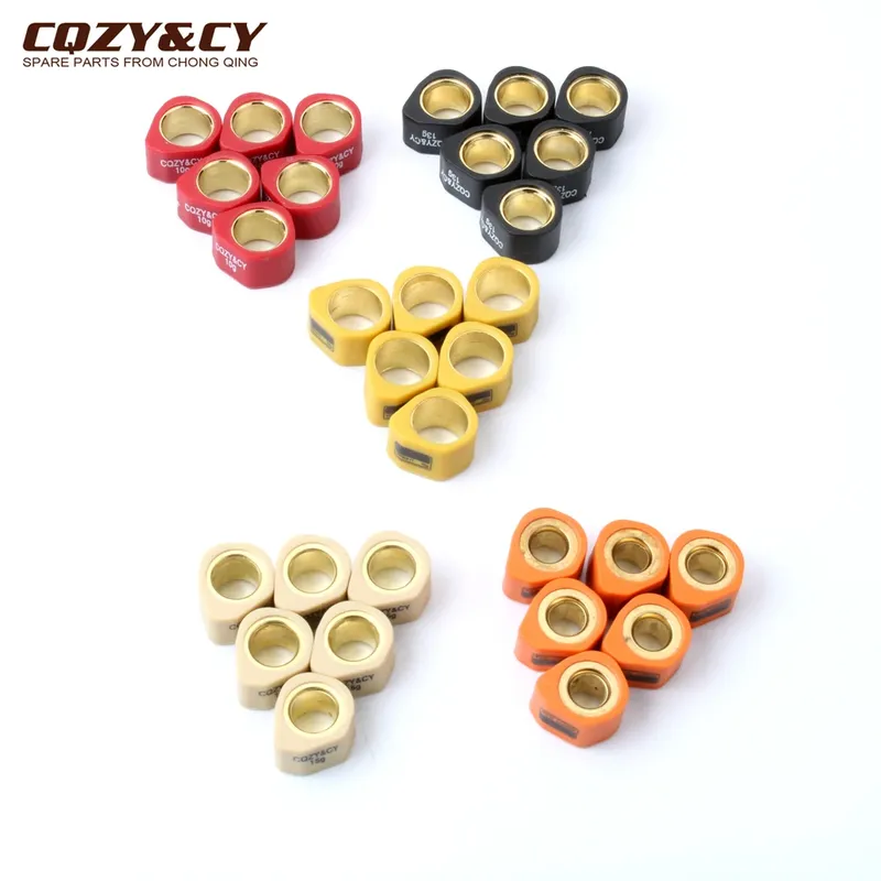 6PC Racing Variator Roller Gewichte 20x15mm 8g 10g 13g 15g 19g für Honda Chiocciola NES Dylan PCX SH CH150 125cc 150cc