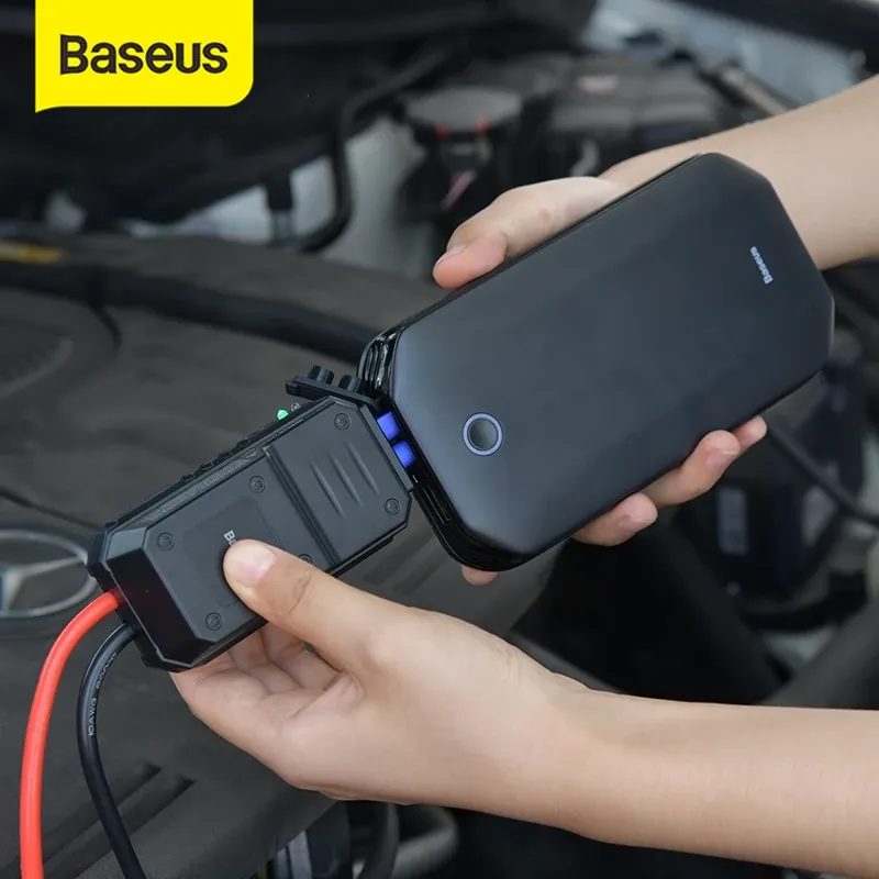 Baseus Autobatterie Starter Batterie Power Bank Tragbares Kraftwerk 800A Autoladegerät Starthilfe Auto Notfall-Booster-Gerät
