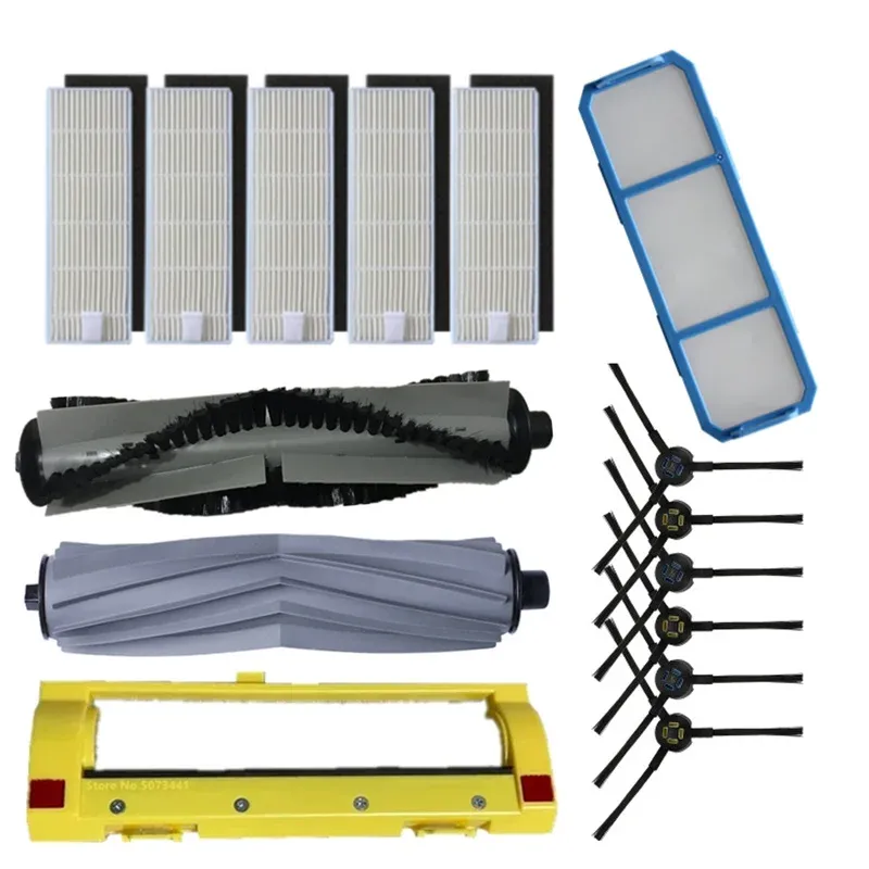 Roller Hauptbürstenabdeckung Seitenbürste HEPA-Filter Mopptuch für Silvercrest SSR1 SSRA1 ilife A9s A9 A7 Roboter-Staubsauger-Teile
