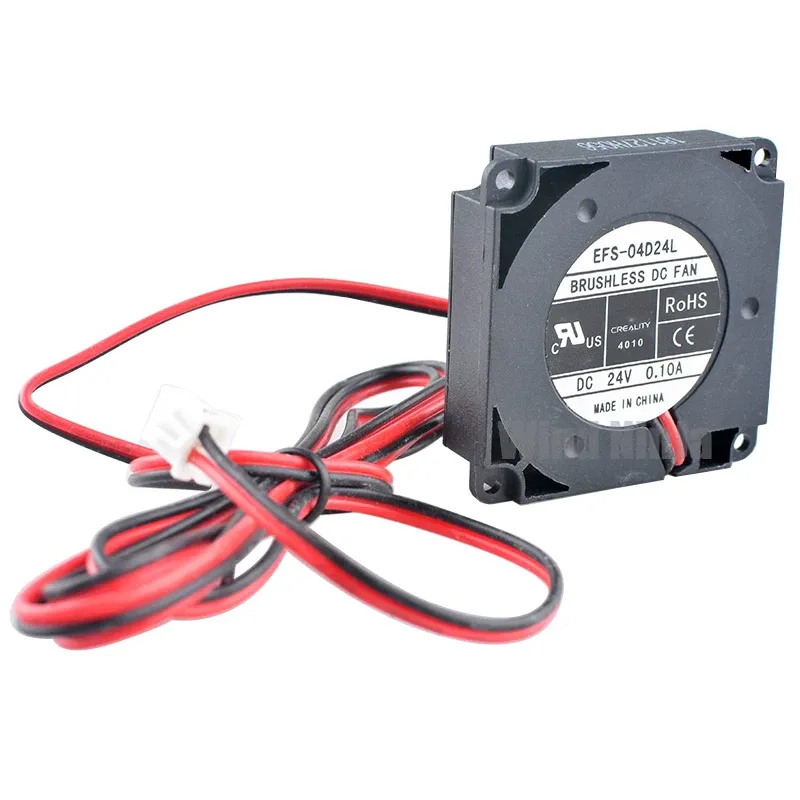 EFS-04D24L 4 cm 40 mm Gebläse 40 x 40 x 10 mm DC24 V 0,10 A Mikro-Radialventilator-Lüfter für 3D-Drucker