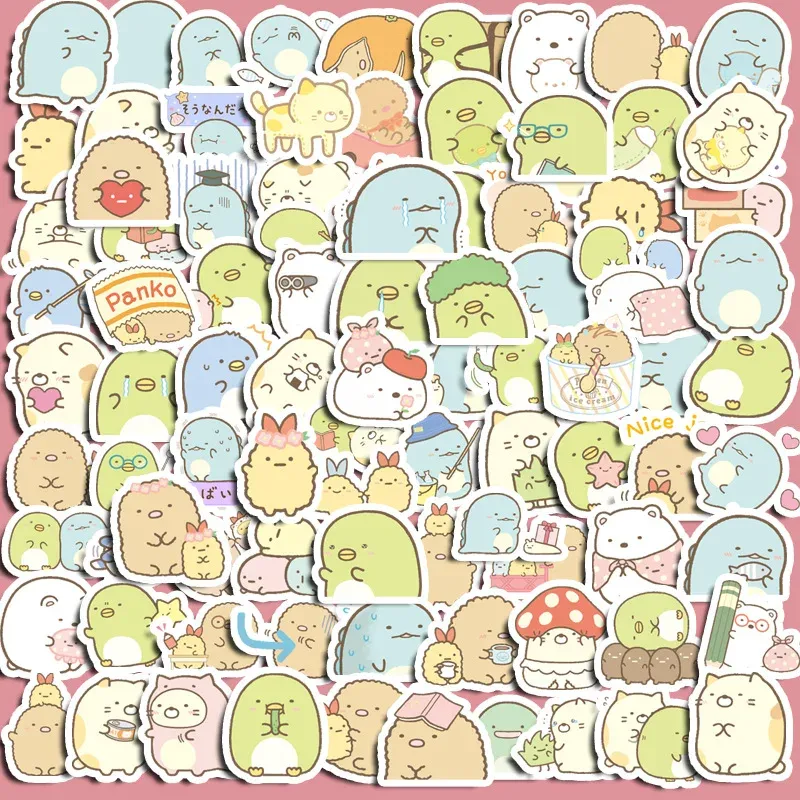 10/30/50/100 stücke Nette Sumikko Gurashi Spiel Aufkleber DIY Sammelalbum Tagebuch Schreibwaren Gepäck Dekorative Cartoon Aufkleber kinder Spielzeug