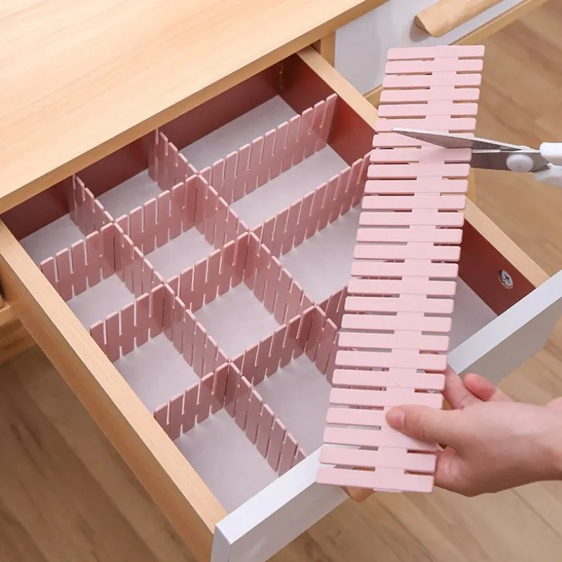 Schublade Organizer Teiler Einstellbare Haushalt Lagerung schrank Kombination Partition Unterwäsche Socken Kleinigkeiten cajones escritorio