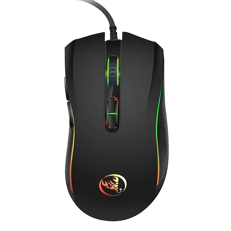 Neue Wired Gaming Maus Gamer 7 Taste 3200 DPI LED Optische USB Computer Maus Spiel Mäuse Maus Mause Für PC computer Gamer