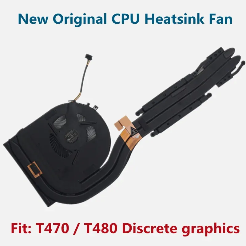 Neuer Original-CPU-Kühler-Lüfter für Lenovo ThinkPad T470 T480 Kühlkörper SWG Integrierte/Diskrete Grafik 01YR202 01YR200